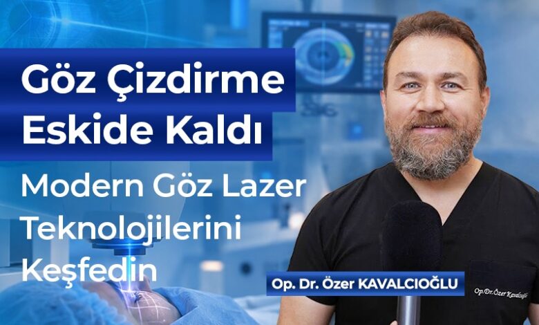 Göz Çizdirme Tarihe mi Karışıyor? Modern Lazer Teknolojilerini Op. Dr. Özer Kavalcıoğlu Anlattı Göz Çizdirme Tarihe mi Karışıyor? Modern Lazer Teknolojilerini Op. Dr. Özer Kavalcıoğlu Anlattı