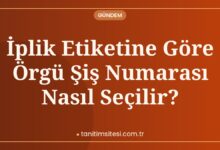 İplik Etiketine Göre Örgü Şiş Numarası Nasıl Seçilir?